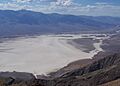 Badwater Basin from Dante's View Overlook