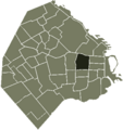 Balvanera-Buenos Aires map