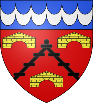 Blason ville fr Prémeyzel (Ain)