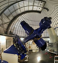 Burrell Schmidt telescope at the Warner & Swasey Observatory at Kitt Peak