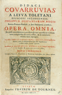 Covarrubias - Opera omnia, 1734 - 124