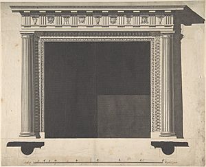 Design for a Chimney-piece, for the Saloon, Milton Park, Northamptonshire MET DP805621