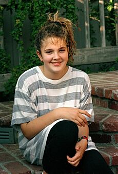 Drew Barrymore 1987 photo