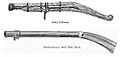 Early culverin and hand culverin with bent stock