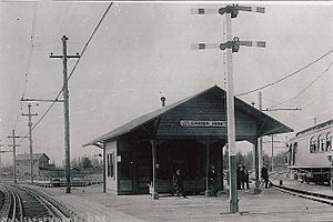 Garden Home depot of the Oregon Electric Railway