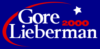 Gore-Lieberman campaign logo.