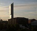 Granada Studios Building and Beetham Tower in Manchester