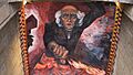 Guadalajara Centro - Government Palace, Miguel Hidalgo mural by José Clemente Orozco