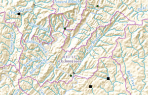 HUC 031300010604 - Long Branch-Chestatee Riverf