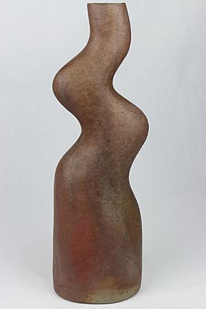 Hand-Built vase by Joanna Constantinidis (YORYM-2004.1.458)