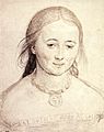 Hans Holbein d. J. - Head of a Woman - WGA11590