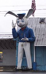 Harvey Rabbit in Reedville, Oregon