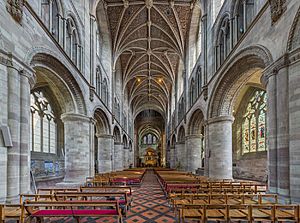 Hereford Cathedral Nave, Herefordshire, UK - Diliff