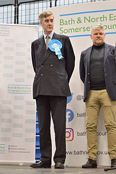 Jacob Rees-Mogg, winner in North East Somerset 2019 general election