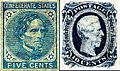 Jefferson Davis in CSA Stamps