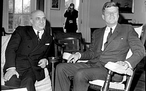 John F. Kennedy and Amintore Fanfani