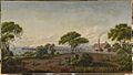 Joseph Lee painting Alameda Shore (1868)