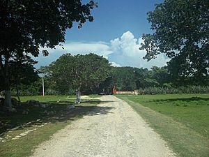 Principal park at Hacienda Kancabchén Ucí