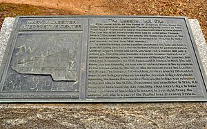 Lassiter Mill plaque