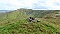 Leenane Hill as viewed from the cairn at Meall Cheo (578 m)
