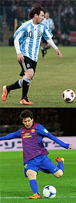 Lionel Messi, Player of Argentina national football team, and FC Barcelona