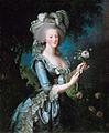 Louise Elisabeth Vigée-Lebrun - Marie-Antoinette dit « à la Rose » - Google Art Project