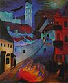 Marianne von Werefkin Polizeiposten Wilna 1914