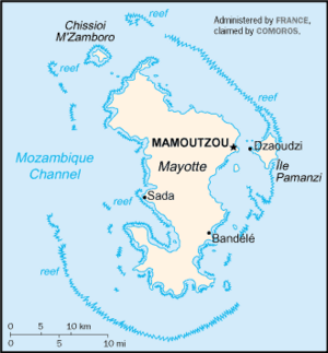 Mayotte-CIA WFB Map