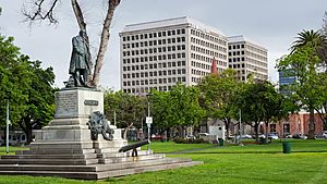McKinley memorial, St. James Park, San Jose, California
