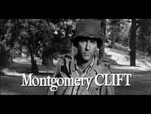 Montgomery clift from young lions trailer