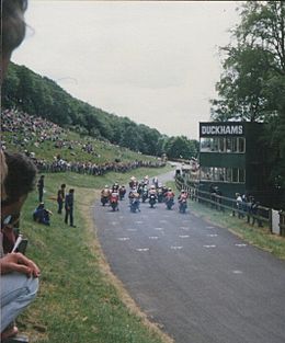 Motorcycle racing - Olivers Mount - geograph.org.uk - 126358