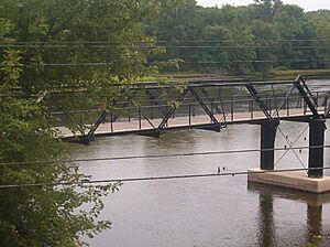 New Richmond Swing Bridge - Manlius Township Michigan