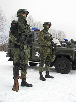 Officers of polish military police