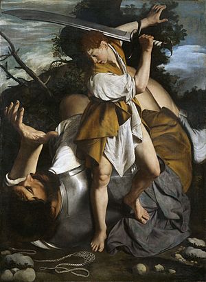 Orazio Gentileschi - Davide e Golia (National Gallery of Ireland)