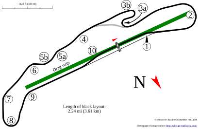 Pacific Raceways (Kent, Washington) track map.svg