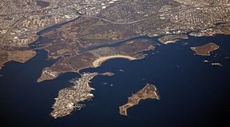 Pelham Bay Park aerial view