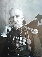 Photograph of Colonel William R. Parnell, Company H, First Cavalry