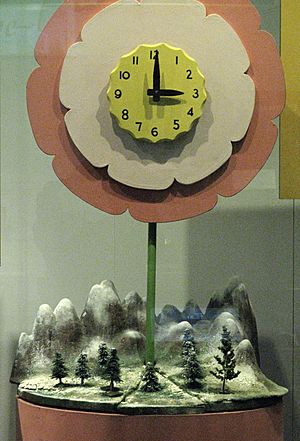 Play School flower clock