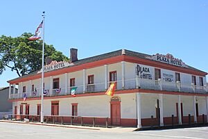 Plaza Hotel in San Juan Bautista, California