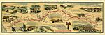 Pony Express Map William Henry Jackson
