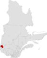 Quebec MRC Rouyn-Noranda location map