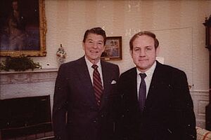 Ronald Reagan and Fob James 1981
