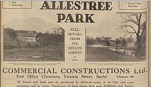 Sale Allestree Park 1936