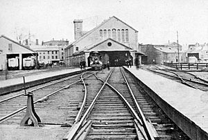 Salem station, circa 1880s