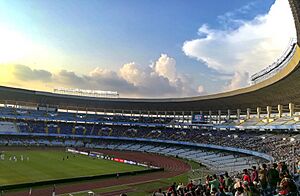 Salt Lake Stadium during FIFA U17 World Cup 2017 ...