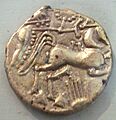 Santones gold coin 5 to 1st century BCE alt