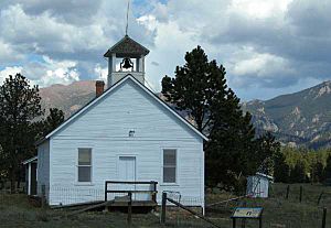 Tarryall School is listed on the National Register of Historic Places