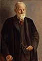Sir George Howard Darwin by Mark Gertler 1912