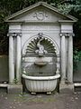 Springs Fountain 1899 Lincoln Drive detail