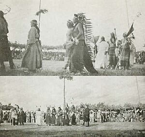 Sun Dance, Rosebud Agency, SD, 1928